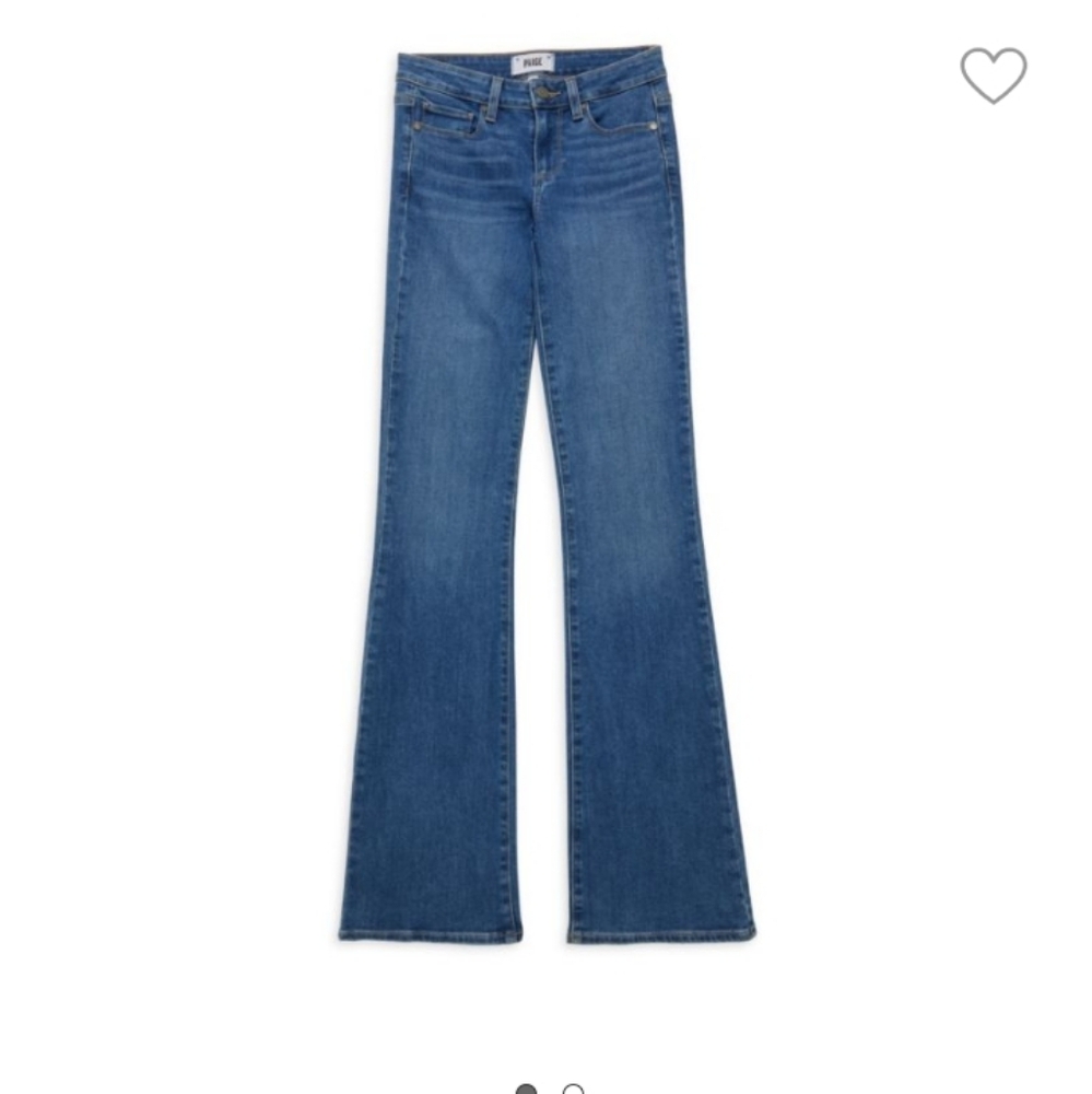 Paige skyline boot cut mid rise Saldana wash jeans. Size 28 NWT